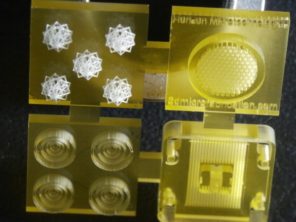 3D Microprinting Samples